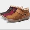 Winter Casual Shoes Women's Suede Thicken Warm Snow Ankle Boots