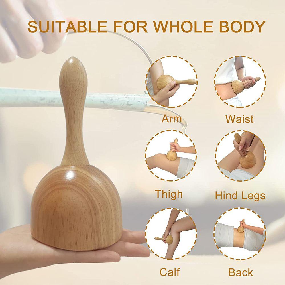 Кровообращение лимфодренажный массаж инструменты Гуаша терапия с использованием банок из дерева терапия с помощью банок из дерева