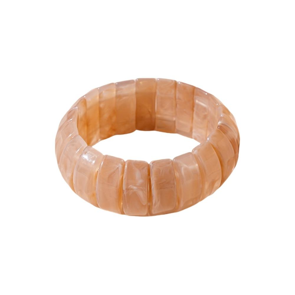 Богемный нерегулярный широкий браслет смазывание ретро кольцо на руку темперамент акриловый браслет леди девушки