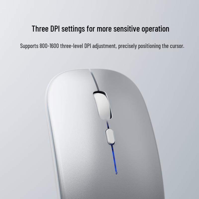 EWEADN M13 Slim Silent Dual-Mode Wireless Mouse