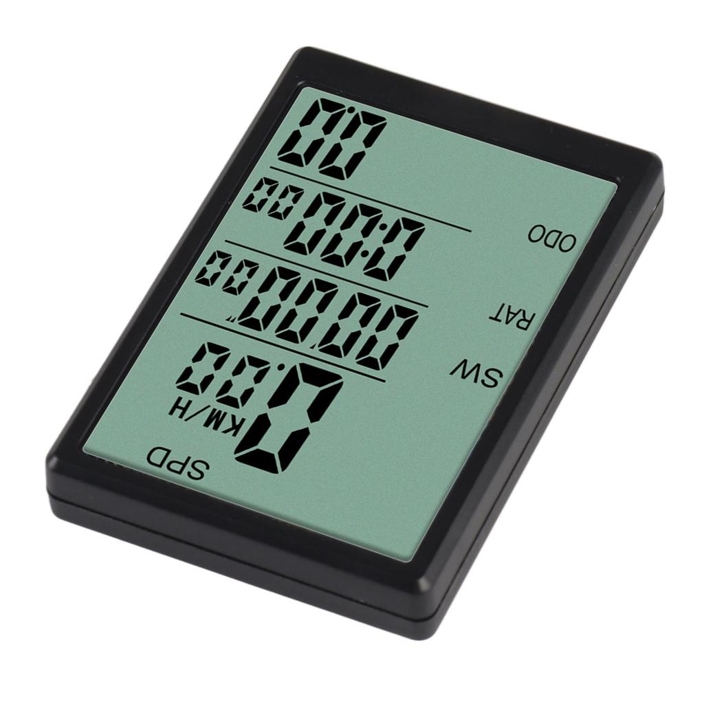 Велокомпьютер беспроводной спидометр для велосипеда водонепроницаемый 3-дюймовый ЖК-экран с подсветкой одометр для велоспорта