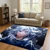 HD Anime Gawr Gura Hololive Cartoon Cute Girl Living Room Non-Slip Area Rug Carpet For Bedroom Playroom Sofa,Home Decor Doormat