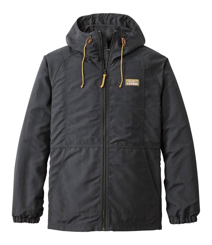 L.L.Bean Mountain Classic Full-Zip Jacket, Japan Fit L (Chest 117 / Length 73 / Raglan Sleeve 89 Cm), Black
