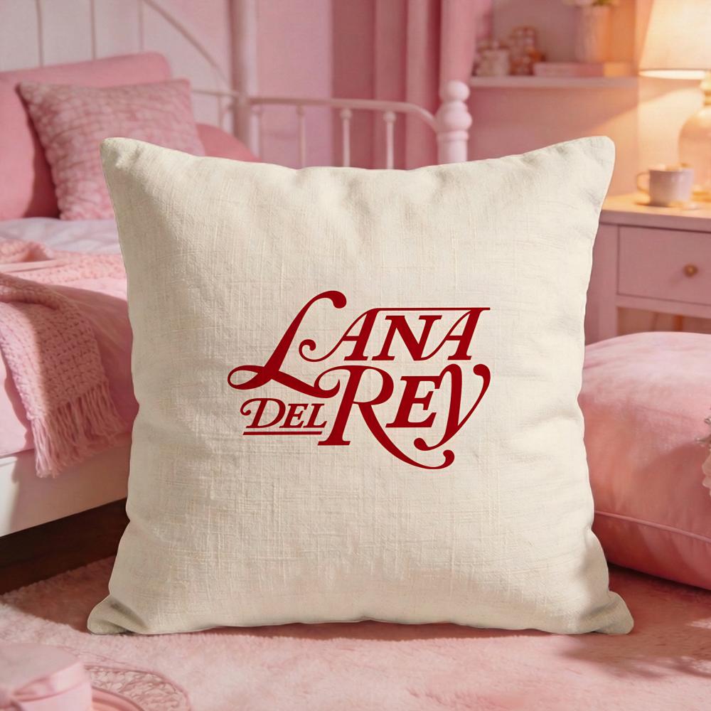 singer lLana Del Rey Cushion Cover Premium Comfort Reversible Pillow Cove Two in One Design for Any Room Car Interior