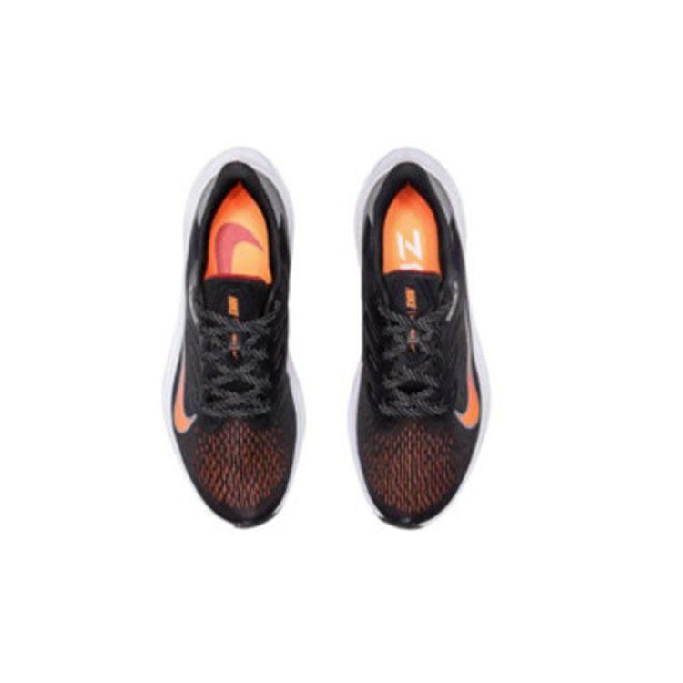 Nike Air Zoom Winflo 7 Черный Total Orange CJ0291-011