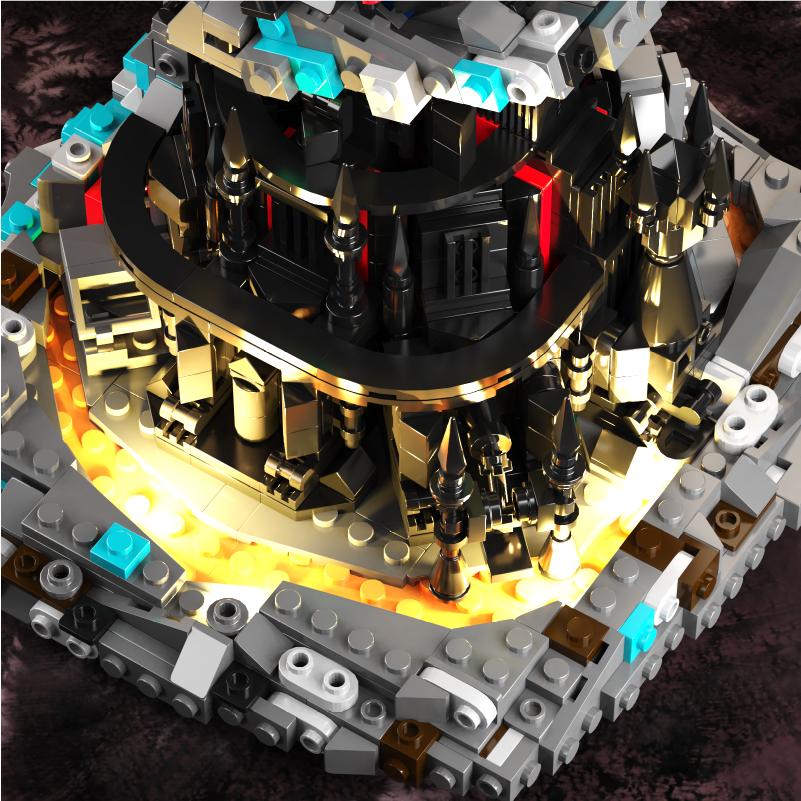 Идеи Темная Башня Магия Конструктор Модель Наборы Кирпичики Игрушки Для Мальчиков Подарок Для Детей Подарок 1224 шт., Похоже на Legoed 10333