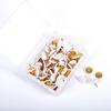 100Pcs Tacks Point Round Push Pins Notice Board Cork Board Tacks Decorative Thumb Tacks