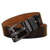 Men's Genuine Leather Extra-Long Black Plus Size Belt