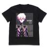 Cospa EVANGELION Kaworu Nagisa Graphic BLACK L Size T-shirt