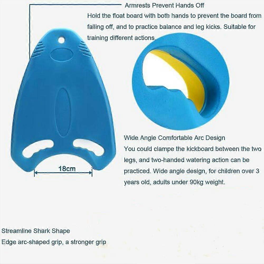Swimming Kickboard/Swim Training Kickboard, Lightweight Swim Board with Anti-Slip Smooth Edge and Integrated Hole
