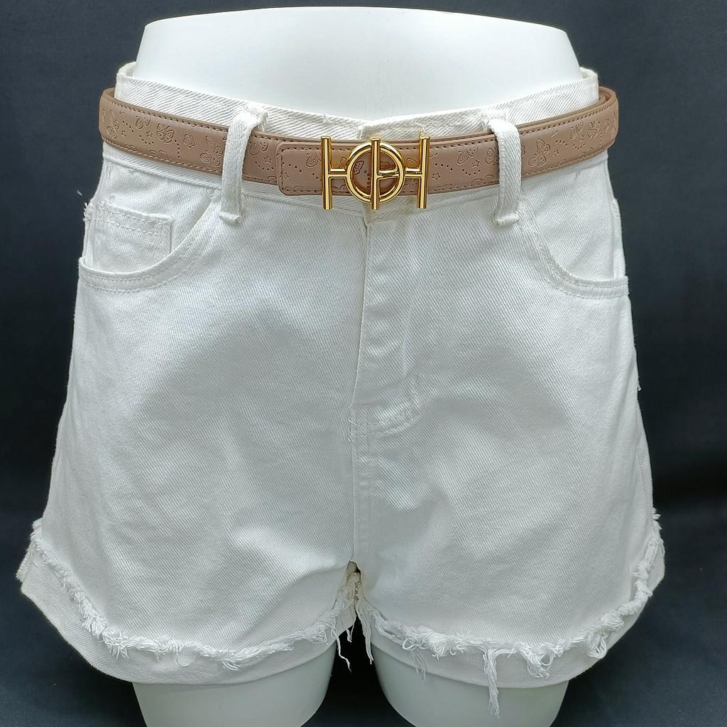 2.5cm Luxury Designer Famous Brand High Quality Leather Hot Women Belts For Dress