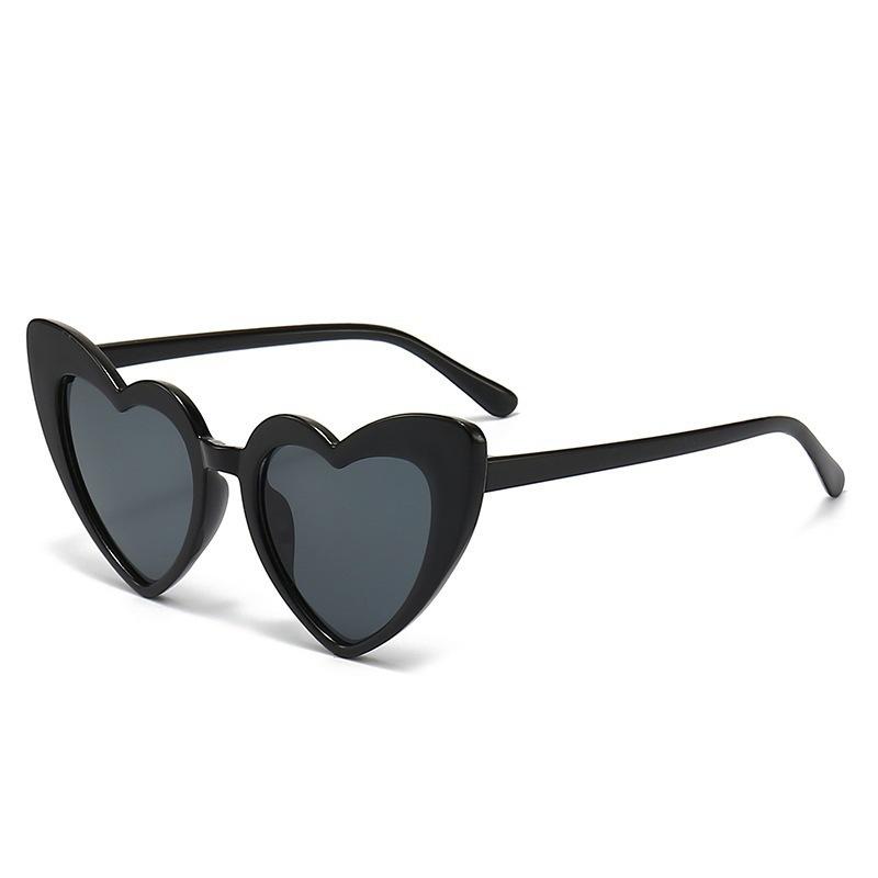 Small Glasses Children'S Love Small Frame Girls Sunglasses Baby Sunglasses Tide Travel Sunshades