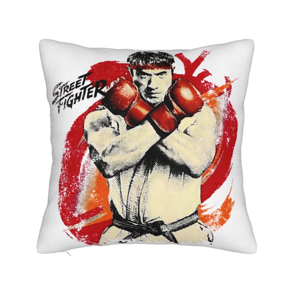 Декор Гостиной Ryu Streets Fighters Фильм 2026 Наволочка Аксессуары Наволочки Молния Разные Размеры