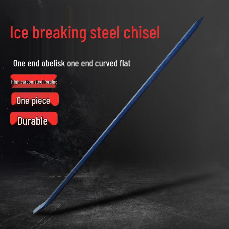 Heavy-Duty Ice Breaking Crowbar Chisel