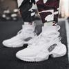 High-top Socks Shoes Lightweight Chunky Sneakers Men White Shoes Trend Street Sports Running Shoes Male Sneaker