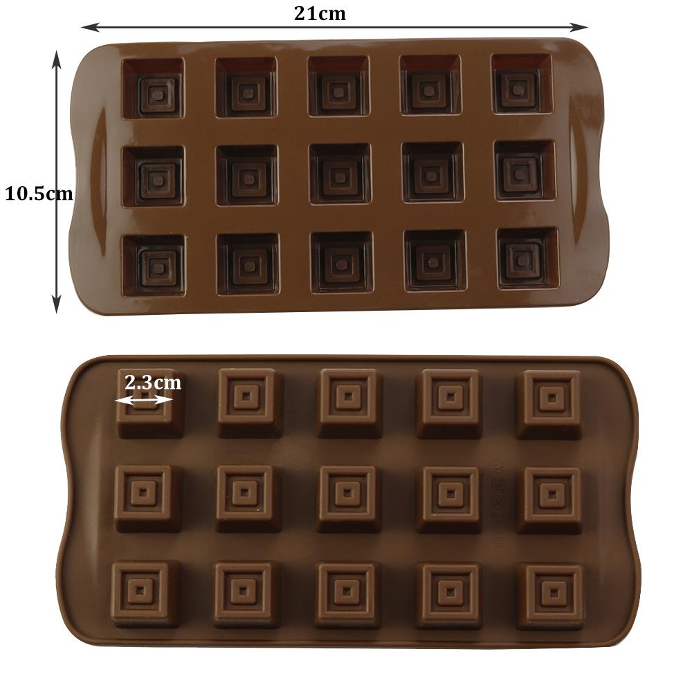 1Pcs Silicone Chocolate Mold Love Shell Star Lollipop Leaves Small Dinosaur Elliptical Robot Silicone Cake Mold Baking Equipment