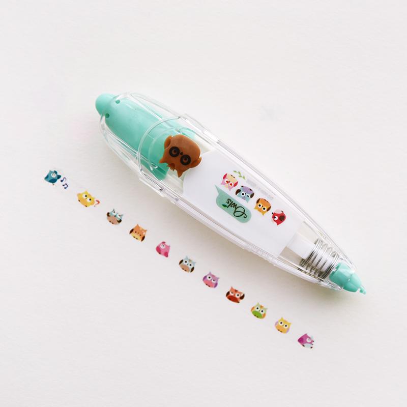 Мультяшная цветочная наклейка, лента, ручка, забавная детская тетрадь, дневник, декоративная наклейка для детской игрушки