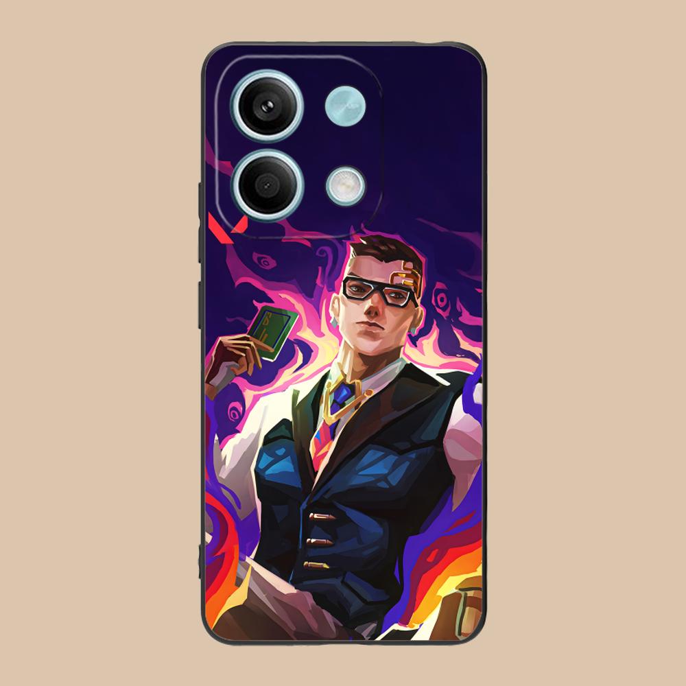 Valorant Chamber Mobile Phone Case for Xiaomi 15 14 13 12 Mi 11 T Ultra Lite Pro S X 5G Colour Protective Pretty Luxury Cover