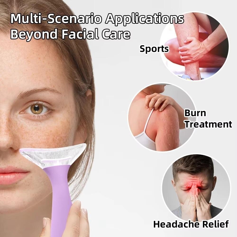 Non Electric Facial Massager Reduce Swelling Facial Cold Therapy Instrument  Women Skincare