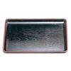 45cm Keyaki Kaiseki Tray In Black or Made of Lacquerware Made In Dishwasher Safe J-kitchens Heat-Resistant (Tray) Red, Heat-Resistant (ABS Resin),