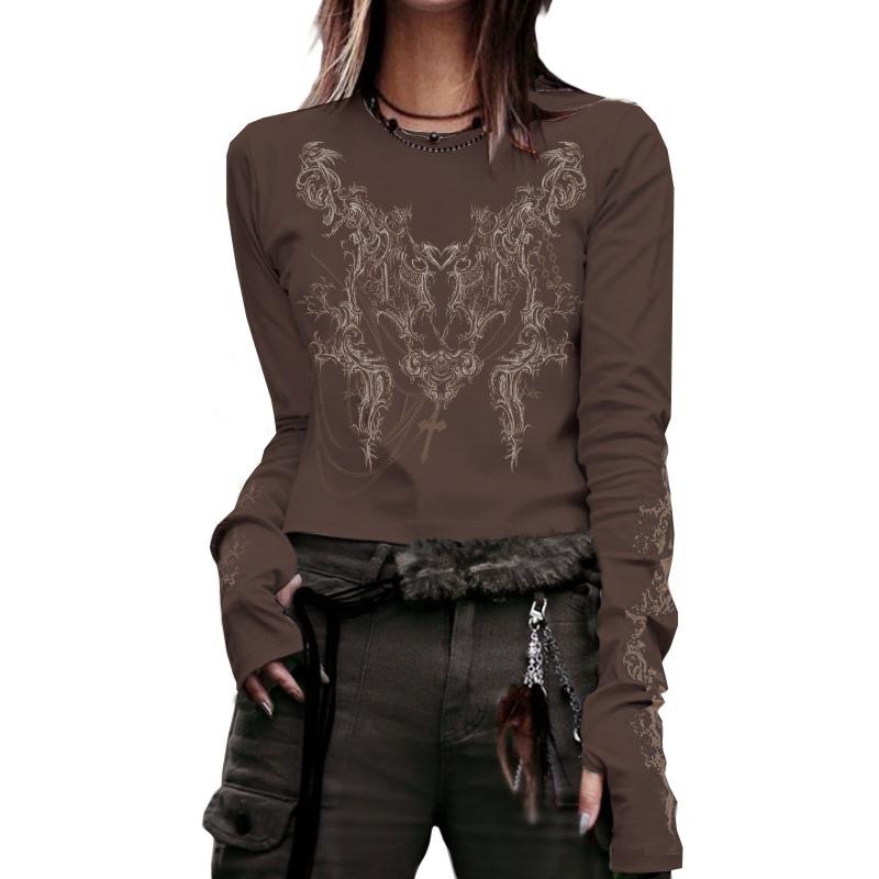 Женская облегающая и утягивающая футболка с длинными рукавами