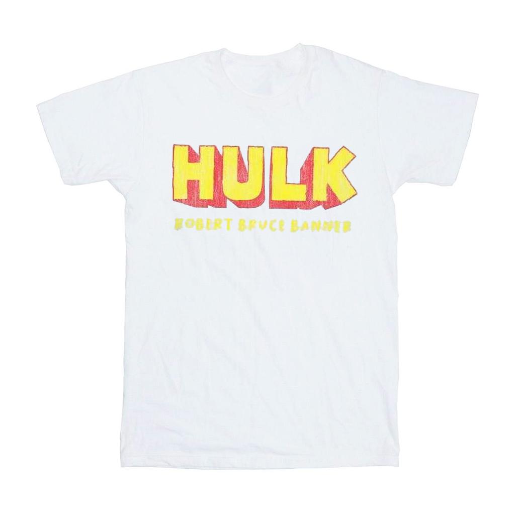 Marvel Mens Hulk AKA Robert Bruce Banner T-Shirt