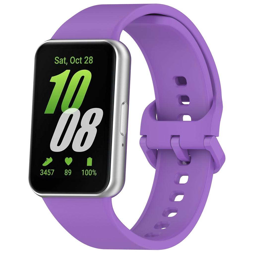 Спортивный силиконовый ремешок для Samsung Galaxy Fit 3 Браслет для умных часов Резиновый браслет Correa для Samsung Galaxy Fit3 Ремешки Аксессуары