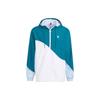 Neo Color Block Logo Long Sleeve Hooded Jacket Men Jackets Blue HD4628