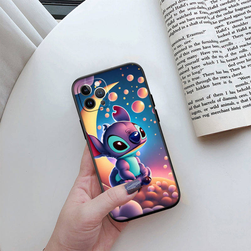 Чехол для телефона ED32 Lilo Stitch для iPhone 6 6s 7 8 11 12 13 14 15 XS Pro Max XR X SE Samsung S20 S21 S22 S23 S24 FE Ultra Plus Lite S21S A55
