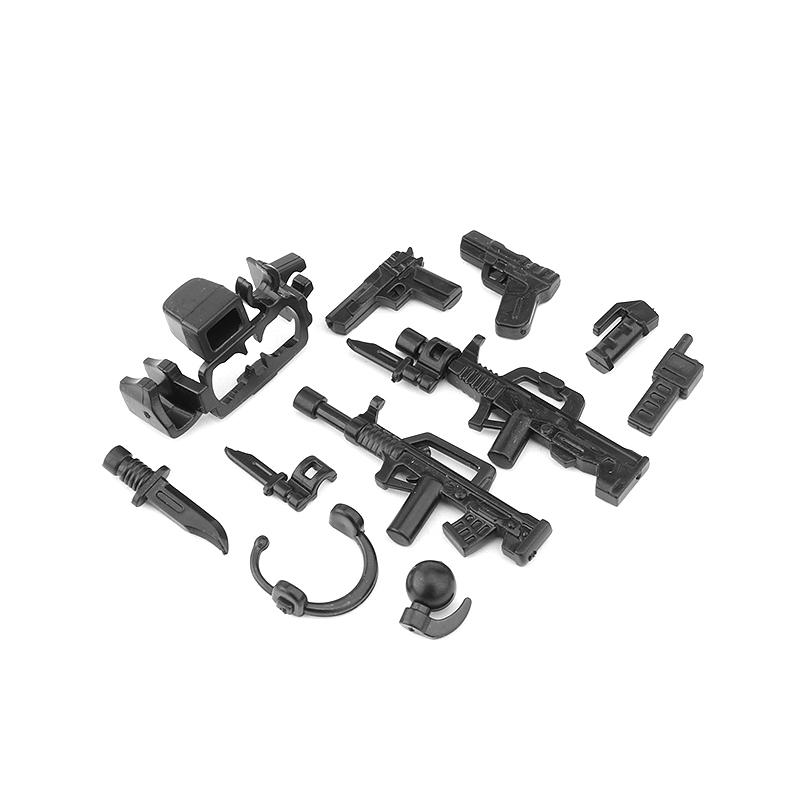 Военная Модель Бронированный Автомобиль SWAT Машина Оружие Армейский Солдат Полиция Бандит Пулемет Строительные Блоки Фигурка Кирпичные Игрушки