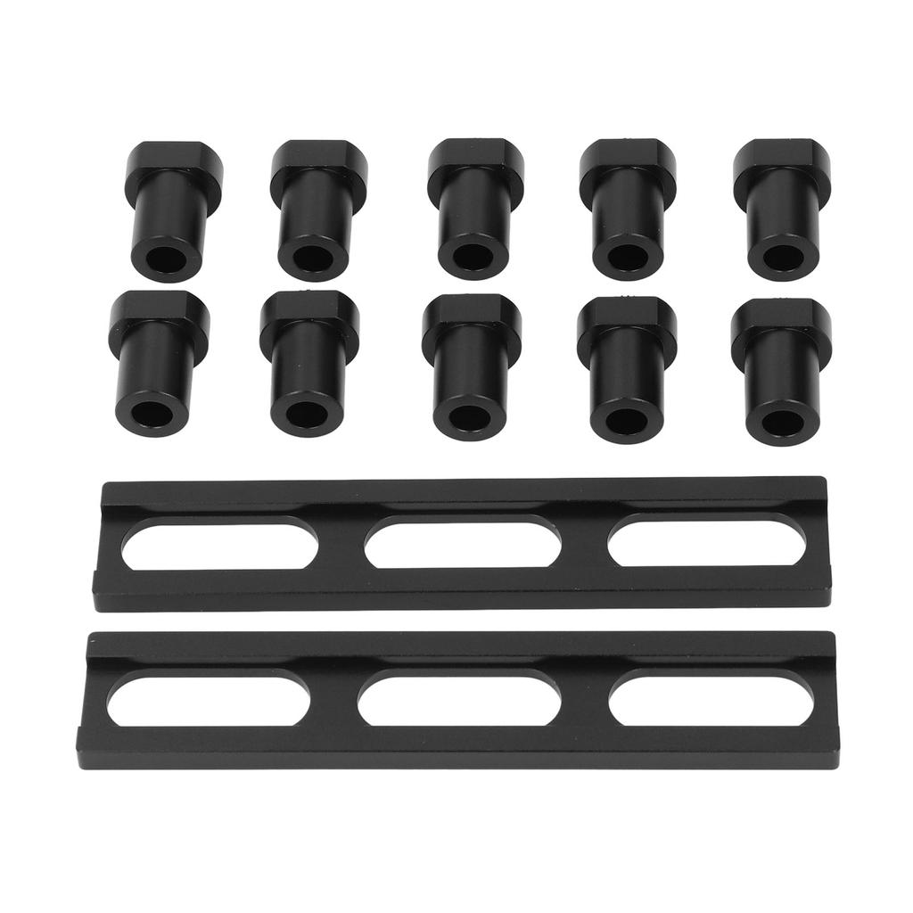 Набор верстачных досок из алюминиевого сплава, высокопрочная деревообрабатывающая строгальная доска для фрезерной резки