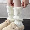Cotton Knitted Socks Long Socks Wool Foot Cover Vintage Stacked Socks  Women