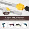 Electric Water Pipe Threader Set: 10PC Die & Tap for Pipe Repair