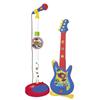 DISNEY TOY STORY Ensembles Guitare 4 Cordes Et Microphone - Fonctione Avec 4 Piles 1,5V (type AA-R6)