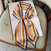 New Spring And Autumn Fashion Sunscreen Scarf For Women, Narrow, Long, Sharp Corner Professional Small Scarf, Decorative Tie Bag Hair Strap