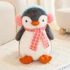 Penguin Plush Toy With Skateboard Design For Kids And Teens Gift