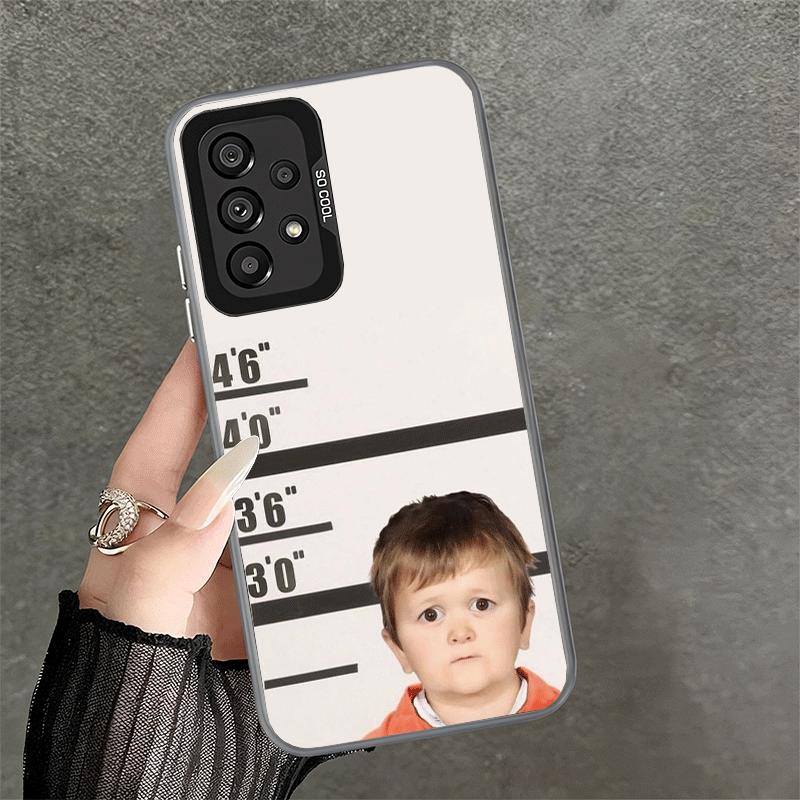 Funny Babaite Hasbulla Shockproof Phone Case for Samsung A17 A16 A15 A14 A37 A57 A36 A56 A26 A35 A55 A25 A34 A54 A24 A13 A23 A33
