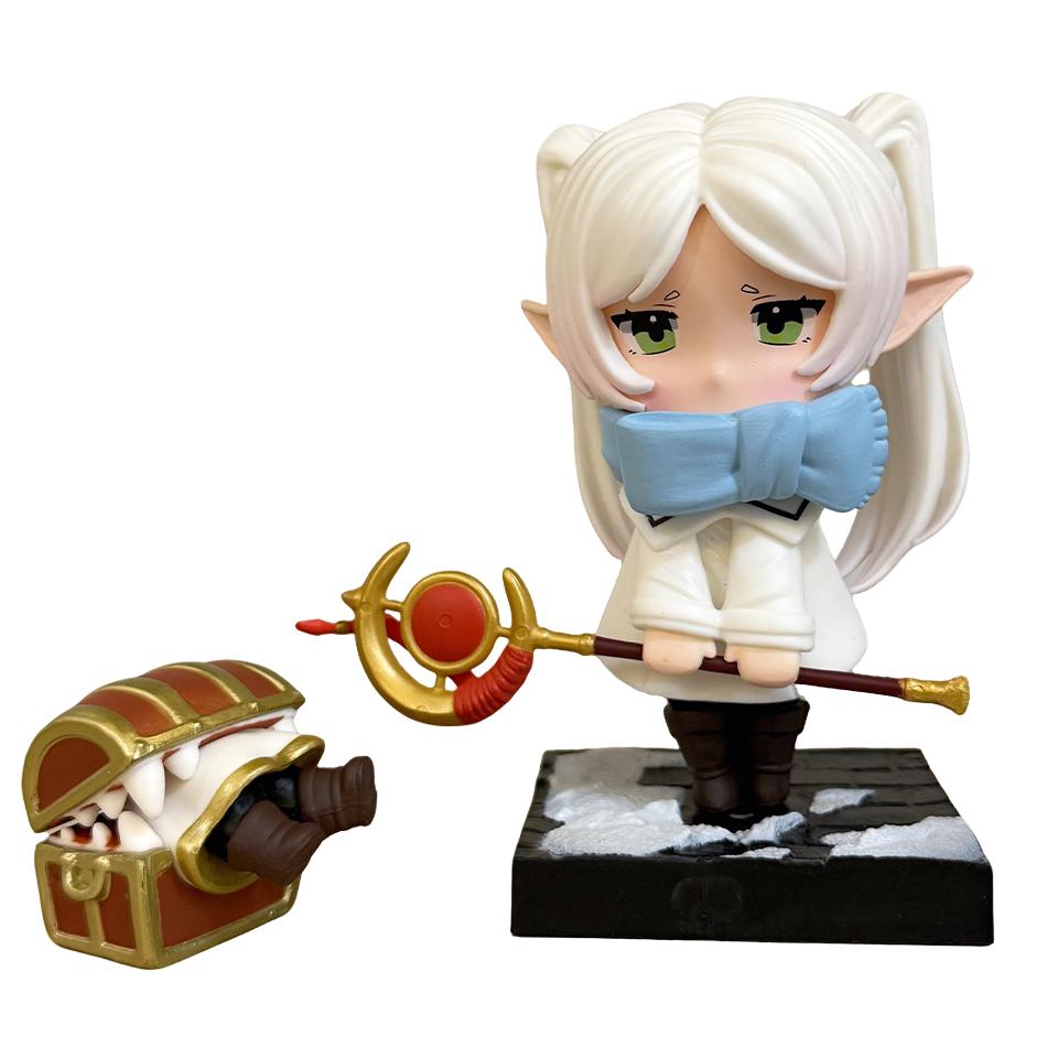 Anime Frieren: Beyond Journey's End Animation Peripheral Anime Model Figure Funeral Lillian Kawaii Desk Decor Toy Gifts