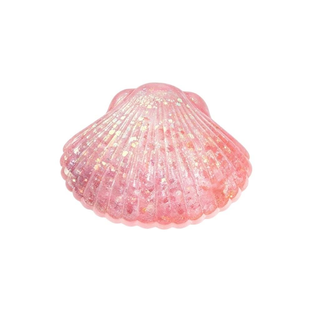 Creative Squeeze Toy Maltose Texture Glitter Shell Squishy Toy Shell Pinching Fun Toy Office Use