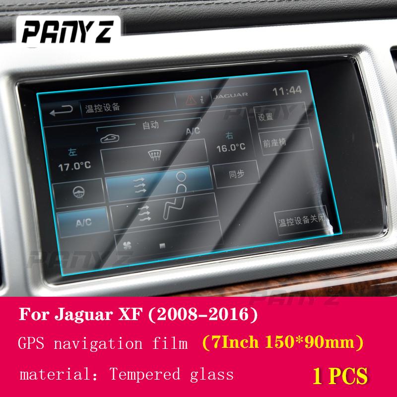 Для Jaguar XF 2008-GPS-навигационная пленка, ЖК-экран, защитная пленка из закаленного стекла, аксессуары для пленки против царапин 8/10,25
