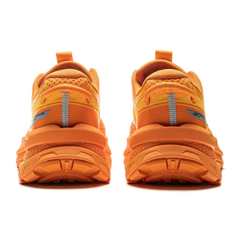 Li Ning CF водонепроницаемые амортизирующие прочные светоотражающие низкие походные ботинки унисекс желтые оранжевые AHTU023-6