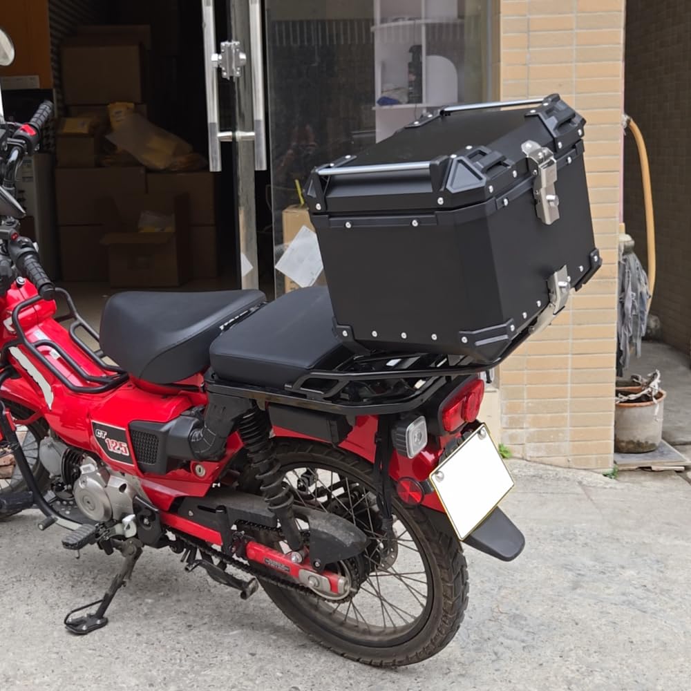 Задний багажник из черной стали для Honda Hunter Cub CT125 JA55 JA65