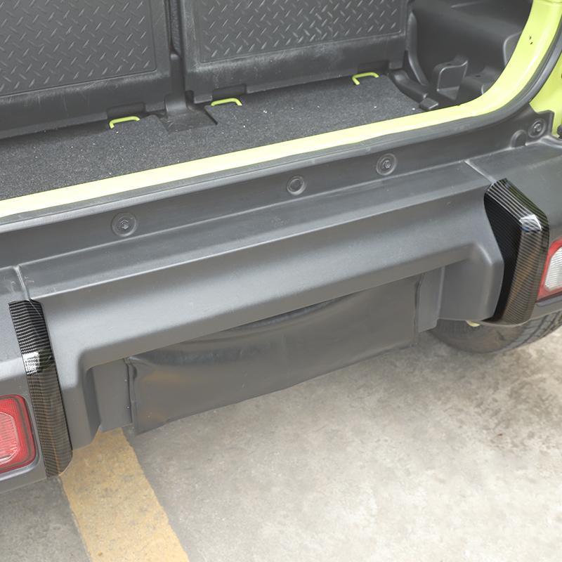 Украшение заднего бампера, наклейка, накладка для Suzuki Jimny 2019, внешние аксессуары для автомобиля