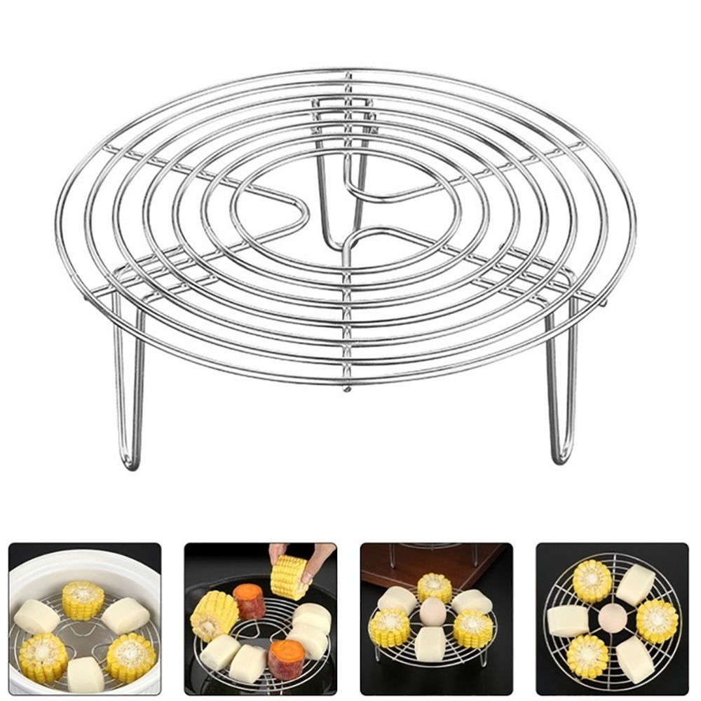 Kitchen Accessories 304 Stainless Steel Steamer Rack Steamer Shelf Cookware Pot Steaming