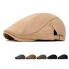 Autumn Winter Berets Men's Retro Peaked Cap Painter's Cap British Newsboy Cap