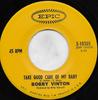 7-дюймовая пластинка BOBBY VINTON Take Good Care Of My Baby 510305 EPIC 1968 США Рок Б/у