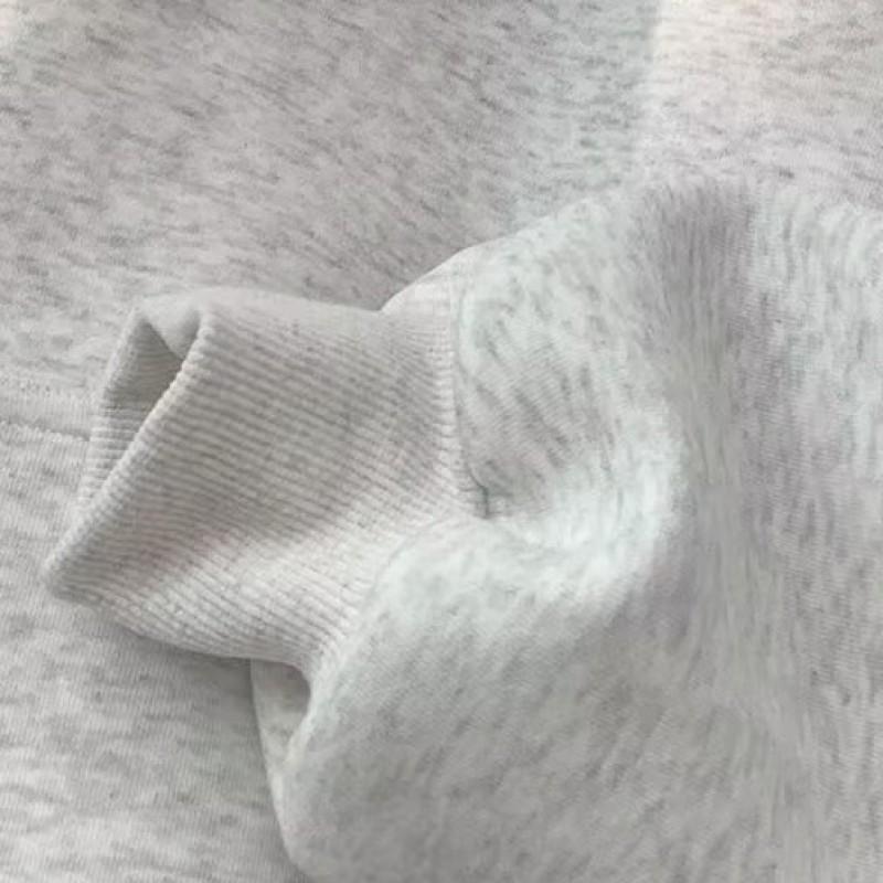 2026 Oversized Hoodie Men Women Thickened Fleece-Lined Casual Sweatshirt US Retro Style Black Gray Beige
