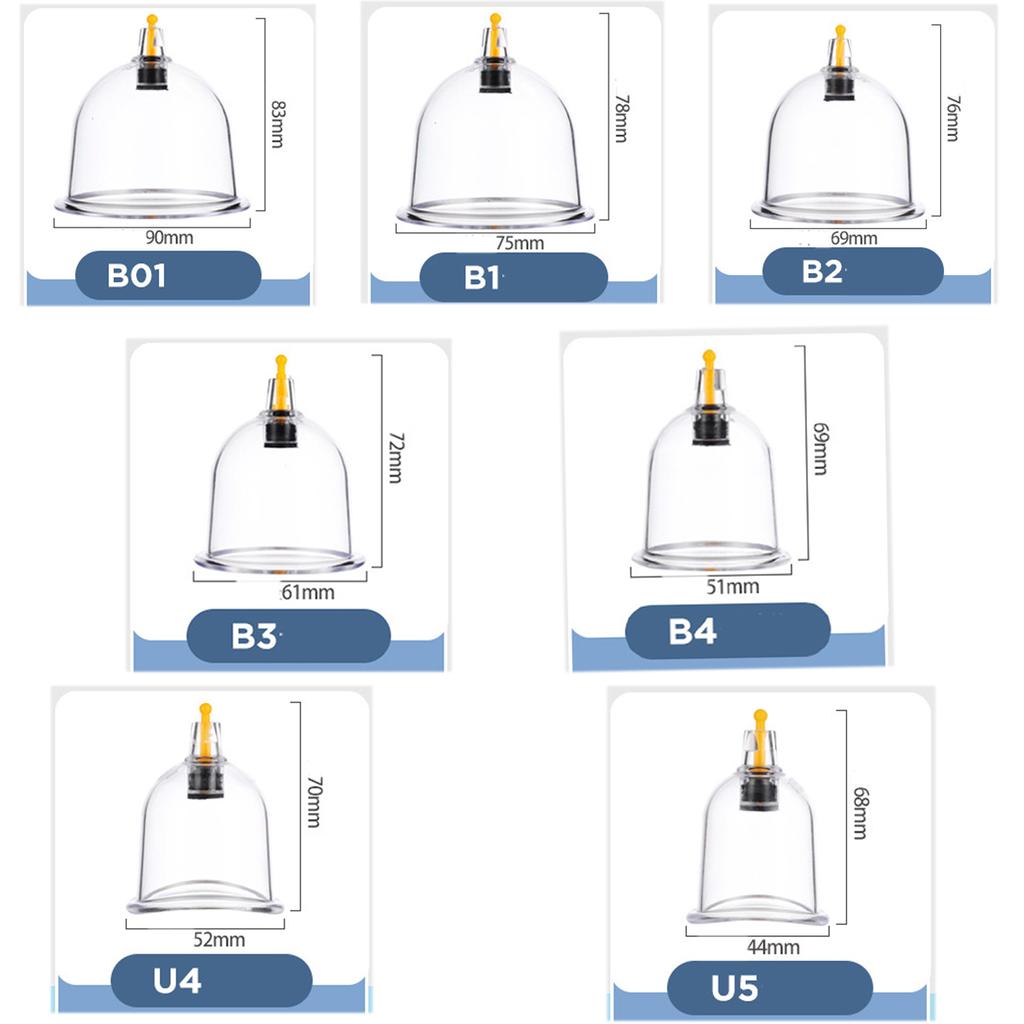 Cupping Set, Cupping Therapy Sets,12/18/24 Cups Professional Chinese Cupping Set for Massage Back, Pain Relief, Physical Therapy, Massage Therapy Kit