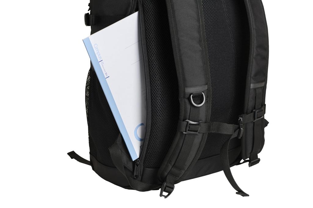 Rucksack Sealed Light 45 Black for Club Square Large Waterproof [Coleman] School, Activities, Business, Commuting, Capacity, Outdoor, Travel,