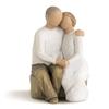 Willow Tree Statue [Anniversary] - Perfect for Anniversaries, Wedding Anniversaries, or As a Gift for Parents. Natural Design.